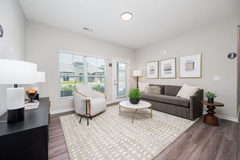 Luxury vinyl tile flooring
